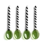 &klevering - Duet Löffel, grün (4er-Set)