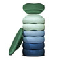 Stapelstein® - Original + Board, Waters & Greens Set complete (8er-Set)