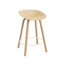 Normann Copenhagen - Mat Barhocker 65 cm, hemp / cream