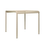Ferm Living - Dapple Gartenesstisch, 80 x 80 cm, cashmere