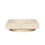 Ferm Living - Hew Dekoschale, H 7 cm, Travertin