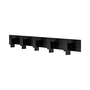Ferm Living - Lager Wandgarderobe, schwarz