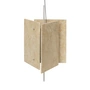 Ferm Living - Oeste LED Pendelleuchte, sand