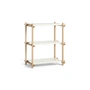 HAY - Woody Column Low, Eiche geseift / almond white