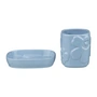 Marimekko - Unikko Badezimmer Accessoire Set, sky blue