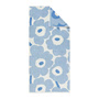 Marimekko - Unikko Badetuch 70 x 150 cm, cream / sky blue