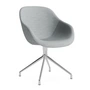 HAY - About A Chair AAC 121, Aluminium poliert / Remix 123 grau
