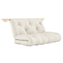 Karup Design - Hooked 135 Sofabett inkl. Bravo Matratze 135 x 200 cm, linen