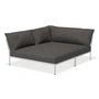 HOUE - Level 2 Cozy Sofa, links, muted white / dark grey basic