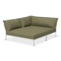 HOUE - Level 2 Cozy Sofa, links, muted white / leaf