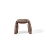 nanimarquina - Folded Bank, small, 60 x 45 cm, graubraun