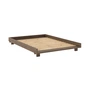 Karup - Social Bett, 140 x 200 cm, Kiefer carob brown
