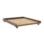 Karup - Social Bett, 160 x 200 cm, Kiefer carob brown