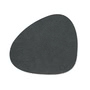 Lind DNA - Tischset Curve M, 31 x 35 cm, Hippo schwarz-anthrazit