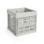 HAY - Colour Crate Korb Cube, 29,5 x 29,5 cm, grau, recycled