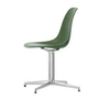 Vitra - Eames Plastic Side Chair DSL RE, poliert / forest (Filzgleiter basic dark)