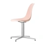 Vitra - Eames Plastic Side Chair DSL RE, poliert / zartrosé (Filzgleiter basic dark)