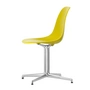 Vitra - Eames Plastic Side Chair DSL RE, poliert / senf (Filzgleiter basic dark)