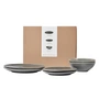 Broste Copenhagen - Nordic Rain Geschirr Dinner-Set, (6-tlg.)