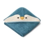 LIEWOOD - Albert Babyhandtuch mit Kapuze, Pinguin, oceanview mix