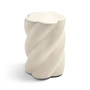 &klevering - Marshmallow Hocker, Ø 33 x 45 cm, off-white