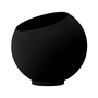 AYTM - Globe Blumentopf, Ø 60 x H 50 cm, schwarz / schwarz