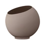 AYTM - Globe Blumentopf, Ø 60 x H 50 cm, taupe / taupe