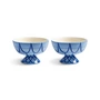 &klevering - Sirène Bowl, Ø 12,5 cm, blau (2er-Set)