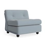 HAY - Amanta 1 Sitzer Sofa, frost blue / blaugrau (Naveli 723)