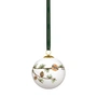 Kähler Design - Hammershøi Weihnachtskugel, weiss mit Dekoration 2025