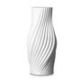 Lyngby Porcelæn - Twist Vase H 31 cm, weiss