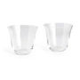 HAY - Curve Glas Tumbler, small, klar (2er-Set)