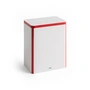 HAY - Tin Container L, rot / off-white