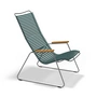 HOUE - CLICK Outdoor Lounge Chair, tannengrün