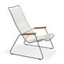 HOUE - CLICK Outdoor Lounge Chair, muted white