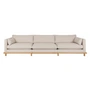 Zuiver - Blossom Sofa, 4,5-Sitzer, Eiche / sand
