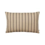 Ferm Living - Twill Kissen, 40 x 60 cm, kaschmir / schwarz