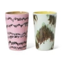 HKliving - 70's Teebecher 460 ml, baroque (2er-Set)