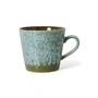 HKliving - 70's Cappuccino Tasse 300 ml, verdigris