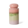 HKliving - 70's Aufbewahrungsdose, 1 l, glaze