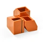 Serax - Silos Vase, mini, orange (3er-Set)