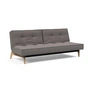 Innovation Living - Splitback Schlafsofa, 3-Sitzer, Eiche / grau (521 Mixed Dance)