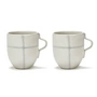 Serax - Zuma Tasse  by Kelly Wearstler, Salt / weiss (2er-Set)