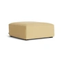 HAY - Mags Soft Ottoman S01 (XS), gelb (Yuma 833) / Nähte: beige (Filzgleiter)