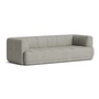 HAY - Quilton 3-Sitzer Sofa, grau (Yuma 1009)