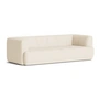 HAY - Quilton 3-Sitzer Sofa, cream (Turf)