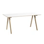 HAY - Copenhague CPH10 2.0 Schreibtisch, 160 x 80 cm, Eiche lackiert / Laminat weiss