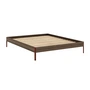 Karup - Core Bett 160 x 200 cm, Kiefer carobbraun / terra red
