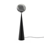 Tom Dixon - Whirl Cone Fat LED Stehleuchte, silber / schwarz