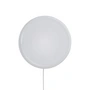 Muuto - Loop LED Wand- und Deckenleuchte, weiss (mit Kabel)